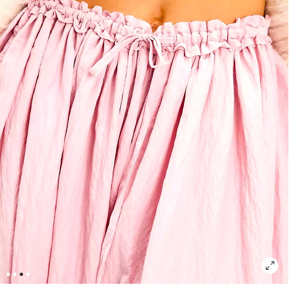 Free People elevated bloomers mauve price tag is listed $98 plus tax - Picture 3 of 5